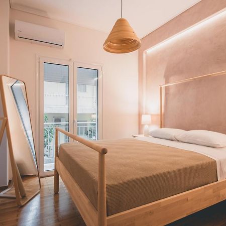 90M2 Luxury Apartment In The Heart Of Athens - Living Stone Sunstone Exterior foto
