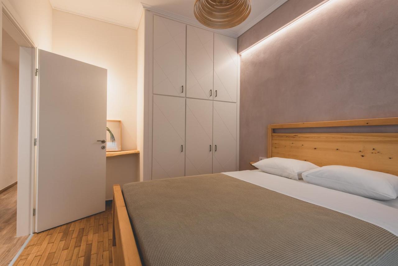 90M2 Luxury Apartment In The Heart Of Athens - Living Stone Sunstone Exterior foto
